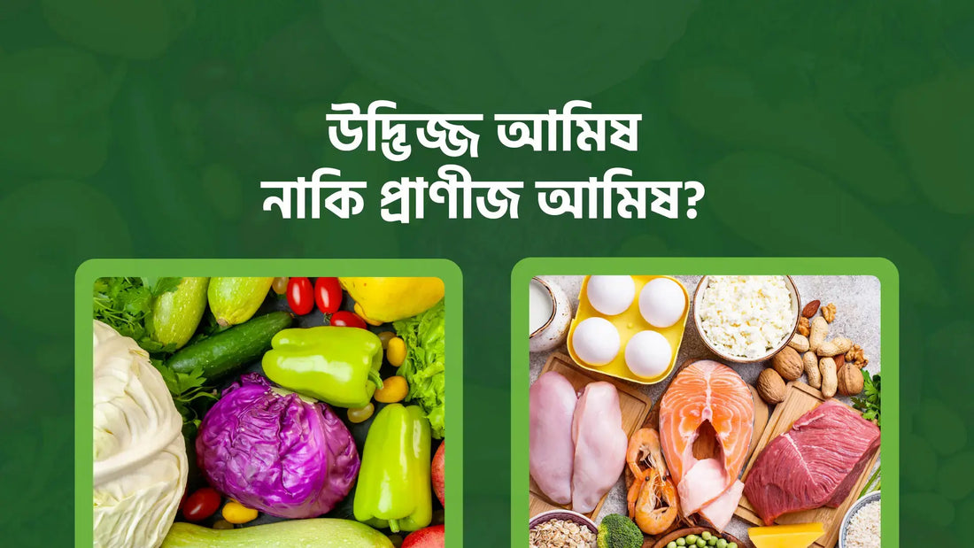 উদ্ভিজ্জ আমিষ নাকি প্রাণীজ আমিষ ?